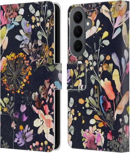 Vista 181 de Head Case Designs Officially Licensed Ninola Beige Wild Grasses Leather Wallet Case Compatible with Samsung Galaxy A07 4G