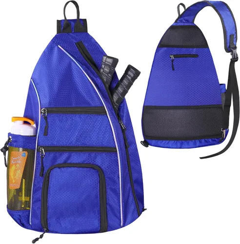 Vista 12 de Bolsa de pickleball – Bolsas de pickleball para mujeres y hombres – Mochila de pickleball – Estuche de viaje de pickleball para raqueta de tenis