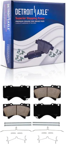 Vista 73 de Detroit Axle - Pastillas de freno para Avalanche Express Suburban Savana Yukon XL 1500 Chevy Tahoe GMC Cadillac Escalade, Pastillas de freno