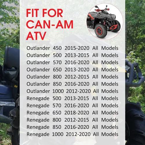 Vista 2 de M MATI Pinza de freno trasera derecha 705600859 para Can-Am Outlander 450 500 570 650 800 850 1000 Renegade 500 570 650 800 850 1000