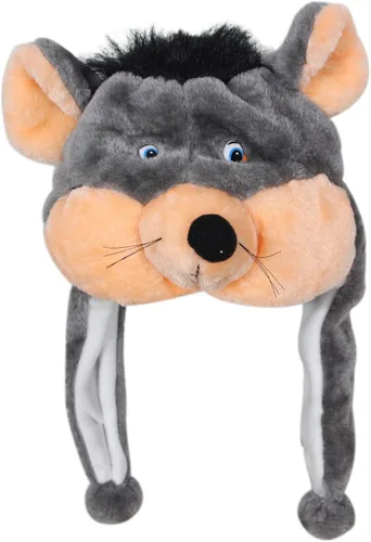 Vista 5 de Gorras de animales de tejido suave Talla única - 100 % poliéster con forro polar