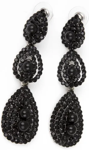 Vista 2 de Vijiv Pendientes Gatsby Vintage 1920s Drop Chandelier Flapper Accesorios de joyería