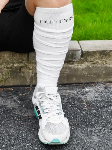 Vista 5 de Yxmeiguo Scrunch - Calcetines de fútbol extra largos acolchados deportivos para hombres y mujeres con soporte para el tobillo, accesorios de fútbol