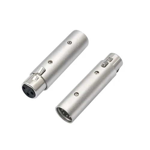 Vista 12 de Paquete de 2 adaptadores TRS a XLR de 1/4, adaptador equilibrado de 1/4 de pulgada macho a XLR macho para mezclador, micrófono