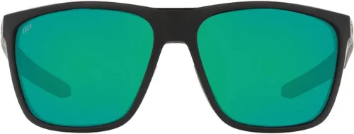 Vista 13 de Costa Man - Gafas de sol con montura negra mate, lentes de espejo azul, 2.44 pulgadas Deep Water Camo/Azul Espejo 20.46 oz