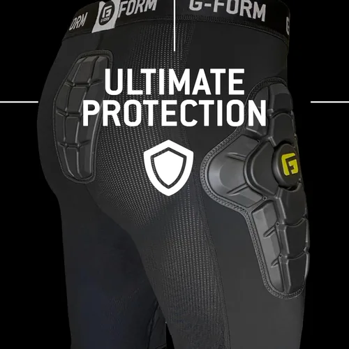 Vista 3 de G-Form EX-1 Bike Short Liner - Padded Compression Shorts for Men - Protective Bike Shorts for BMX and Snowboarding