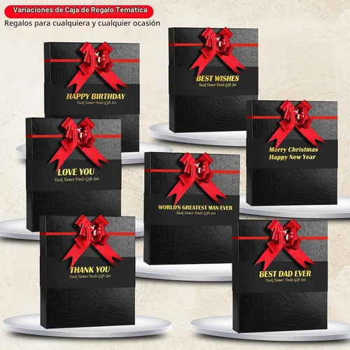 Vista 3 de Regalos para su marido, el juego de regalo multiherramientas "LOVE YOU" incluye martillo multiherramienta, cuchillo utilitario, linterna LED, caja