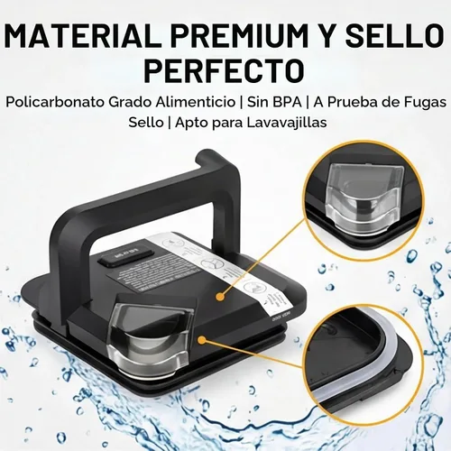Vista 2 de Tapa de bloqueo de repuesto para jarra de 72 onzas, compatible con BL770, BL770W, BL771, BL771C, BL772, BL772Q, BL773CCO, BL773CO, BL773CO