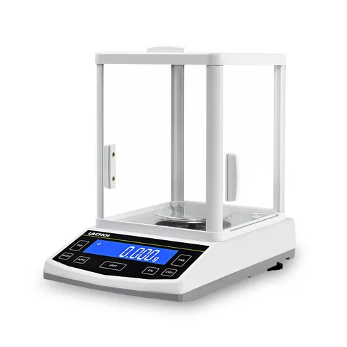 Vista 8 de Balanza Analítica 0.0001g*120g Balanza de Laboratorio 0.1mg de Precisión Escala de Laboratorio de Alta Precisión Escala de Joyería Balanza Digital