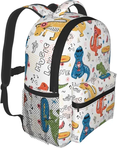 Vista 2 de YSBKN Mini mochila escolar de 12 pulgadas para niños y niñas, Multicolor21., Mochilas Daypack