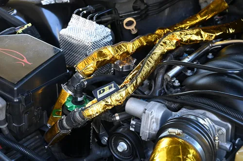 Vista 11 de Design Engineering Heat Shroud Gold - 1/2" - 1-1/4" diámetro interior x 3