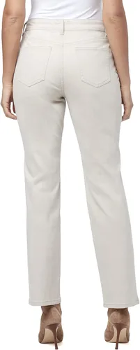 Vista 4 de Bandolino Mandie Signature Fit - Jeans rectos de tiro alto para mujer