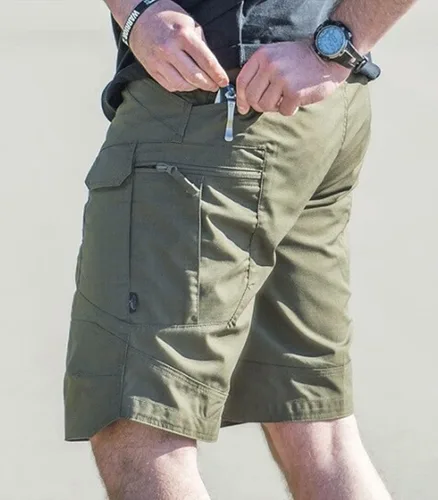 Vista 2 de AUTIWITUA Pantalones cortos cargo para hombre