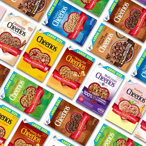 Vista 8 de Cereal de desayuno Very Berry Cheerios sin gluten, caja de 14.5 onzas (paquete de 2)