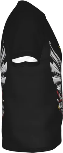 Vista 3 de Saint Anime Seiya - Camiseta de manga corta para hombre, suave, casual, unisex, cuello redondo, camiseta de entrenamiento