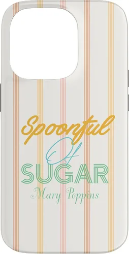 Vista 17 de Funda para iPhone 13 Pro Max Disney Classic Mary Poppins Spoonful of Sugar Striped Case