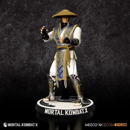 Vista 7 de Mezco Mortal Kombat X Raiden - Figura de acción de 4 pulgadas