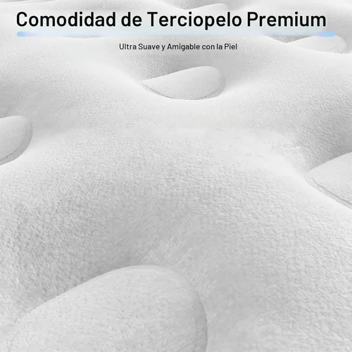 Vista 6 de Colchón de aire Queen con bomba recargable incorporada, cama inflable elevada de 18 pulgadas para acampar e invitados, inflado rápido de 3 minutos