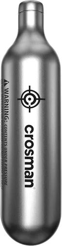 Vista 4 de Crosman CC40PB CO2 Powerlet para paintball (40 unidades), color negro Snug Neck Seal Prevents Gas Leaks - Strong Metal Walls Handle Heavy Use