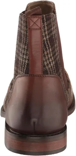 Vista 3 de STACY ADAMS Botas Chelsea Finney con punta de casquillo para hombre