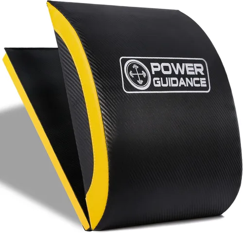 Vista 8 de POWER GUIDANCE Esterilla de ejercicio abdominal, almohadilla para sentarse, alfombrilla de entrenamiento abdominal y central para una gama completa