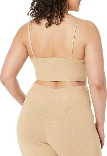 Vista 5 de The Drop Miya - Bralette tipo suéter para mujer