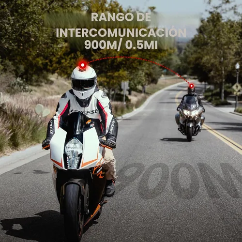 Vista 5 de Sena Outrush R - Casco modular de motocicleta Bluetooth con sistema de intercomunicación (blanco brillante, S)