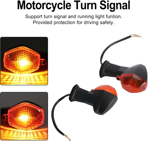 Vista 3 de Luces intermitentes intermitentes para Suzuki DL650 DL1000 V-Strom DL ámbar