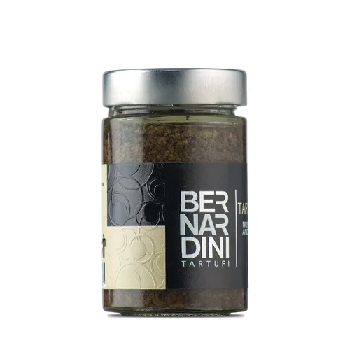 Vista 2 de BERNARDINI TARTUFI Tartufata Champiñones Trufas y Aceitunas 6.5oz