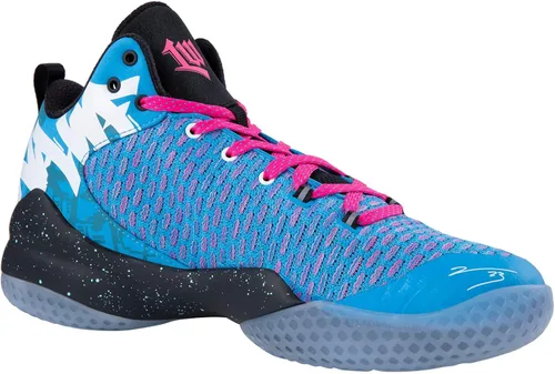 Vista 5 de PEAK - Zapato deportivo alto de baloncesto para hombre, Lou Williams Streetball Master, transpirables, antideslizantes, acolchados, para exteriores