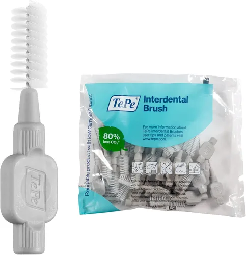 Vista 2 de TePe Cepillo Interdental Original, Rosa, para limpiar los huecos de los dientes, 25 piezas