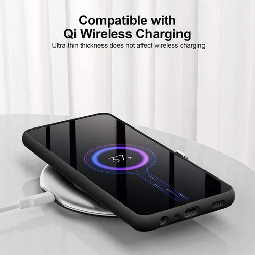 Vista 7 de Funda para Galaxy Note 20 5G, ultrafina, a prueba de caídas, suave y lisa, de silicona líquida, adecuada para Samsung Galaxy Note 20 5G de 6.7
