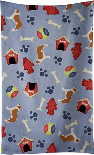 Vista 64 de Caroline's Treasures BB3948KTWL Affenpinscher Dog House Collection - Toalla de cocina para invitados, toalla de baño decorativa para cara, té, paño