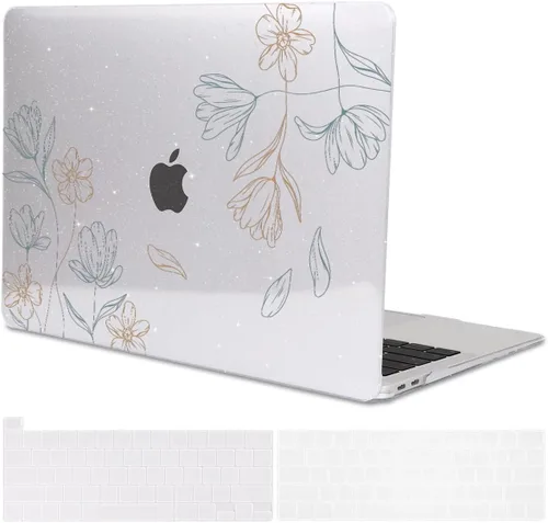 Vista 19 de Funda compatible con MacBook Pro de 13 pulgadas 2022 2021-2020 versión A2338 M2/M1 A2251 A2289 A2159 A1989 A1706 Touch ID, carcasa rígida