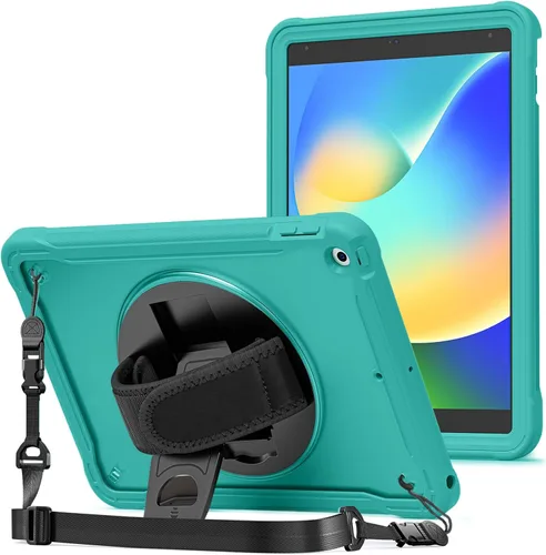 Vista 11 de ProCase Funda Resistente para iPad de 9ª/8ª/7ª Generación de 10.2 Pulgadas 2021/2020/2019 Funda, Cubierta Resistente de Servicio Pesado a Prueba
