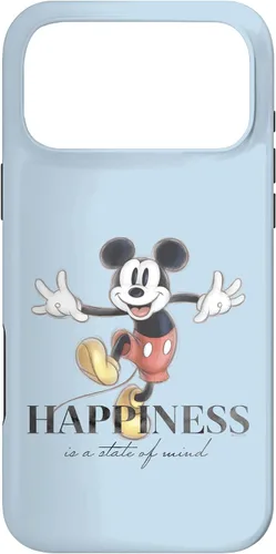 Vista 22 de Disney 100 aniversario Mickey Mouse D100 Quote Happiness Case para iPhone 17