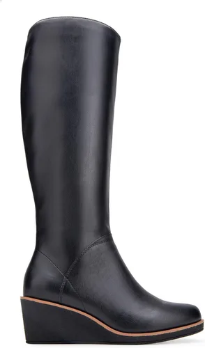 Vista 6 de Aerosoles - Botas altas binocular para mujer - Botas altas hasta la rodilla con plantilla de espuma viscoelástica