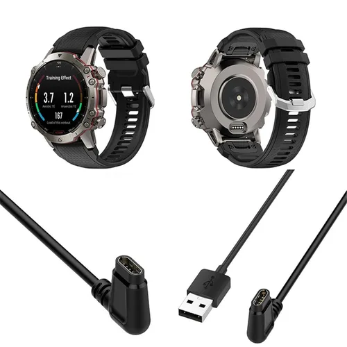 Vista 3 de MOUDOAUER Cargador inalámbrico magnético Smartwatch Muelle de carga Cable de carga magnético para reloj Amazfit Falcon A2029