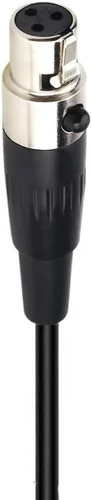 Vista 4 de Micrófono de solapa Lavalier de repuesto para transmisor inalámbrico Phenyx Pro, micrófono UHF Bodypack para PTU-71/PTU-7000/PTU-6000 con mini