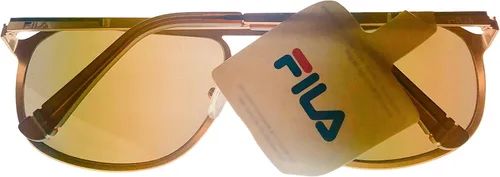 Vista 5 de Fila Gafas de sol de aviador cuadradas de oro mate SF9946 648X para hombre, Dorado mate