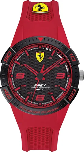 Vista 3 de Ferrari Scuderia - Juego de relojes de regalo modelo 0870044 negro Negro - Reloj de cuarzo