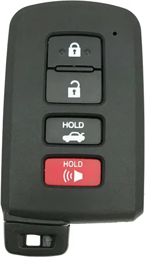 Vista 3 de Funda de repuesto para llavero para Toyota Highlander Avalon Camry Corolla RAV4 con control remoto sin llave