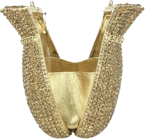 Vista 4 de Tngan Bolsa de dinero para mujer bolso de noche con cristales brillantes diamantes de imitación para boda fiesta graduación bolso de fiesta