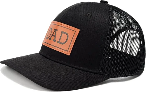 Vista 2 de PAUPPY Sombrero de papá regalos para el día del padre, regalos para el nuevo abuelo, sombrero de camionero de malla, sombrero de golf, sombrero