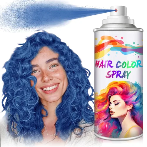 Vista 14 de Tinte en aerosol temporal para el cabello, 4.1 fl oz (rojo)