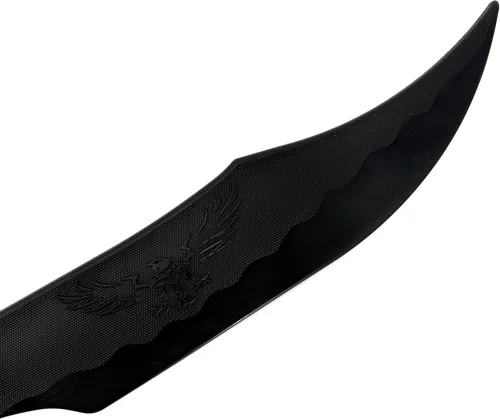 Vista 4 de E-BOGU Espada negra espartana de polipropileno (34")