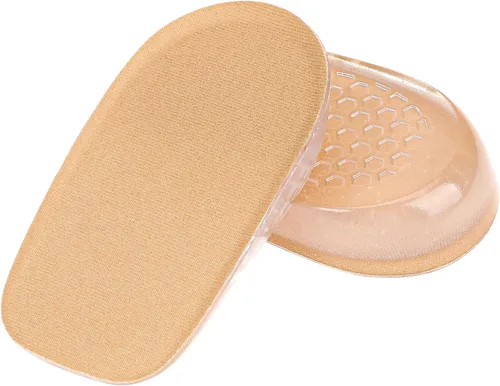 Vista 9 de KALIONE Elevadores de talón, plantillas de gel que aumentan la altura, elevadores de zapatos suaves para piernas irregulares, elevadores de zapatos