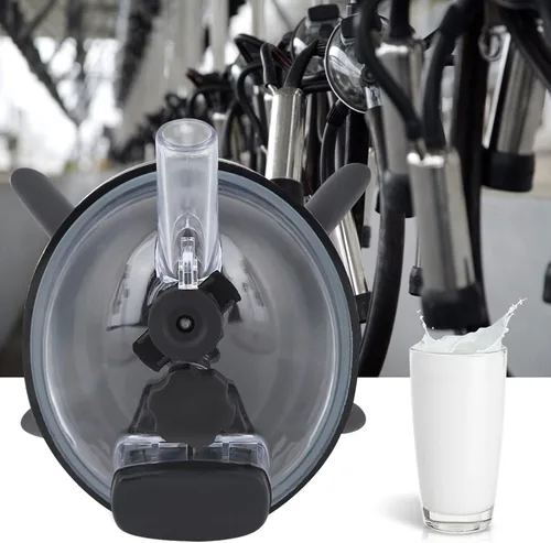 Vista 8 de Garra de ordeño, 240cc de leche de vaca recolector de leche de ordeño, herramienta de recolector de leche de uso de vaca, accesorios de repuesto