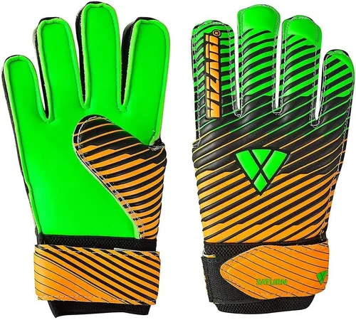 Vista 3 de Vizari Saturn Soccer Goalie Goalkeeper Gloves for Kids Youth & Adults, Football Gloves with Grip Boost Padded Palm and fingersave Flat Cut