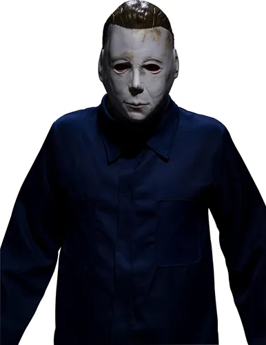 Vista 2 de Rubies Mascarilla de Halloween 2 Michael Myers 34 para hombre como se muestra talla única
